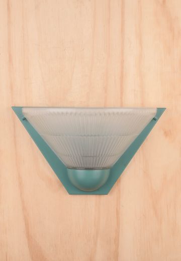 Aqua & Glass Pocket Wall Sconce