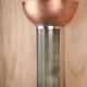 Glass & Pewter Pocket Wall Sconce #0