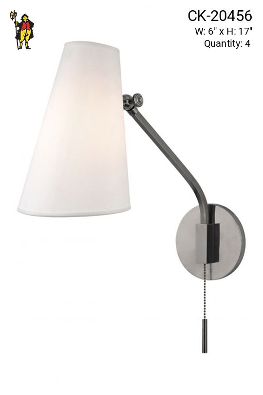 Nickel Down Light Wall Sconce
