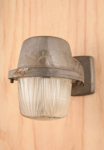 Metal Industrial Exterior Downlight Wall Sconce