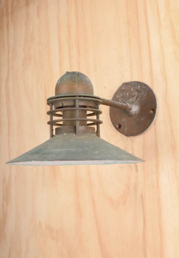 Distressed Exterior Down Wall Light