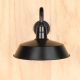 Black RLM Wall Down Light On A Curved Arm #0