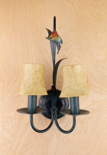 Flemish Two Candle Wall Sconce