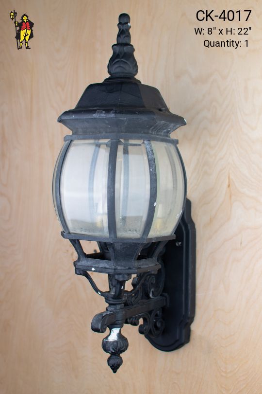 Park Style 22" Outdoor Lantern Wall Sconce