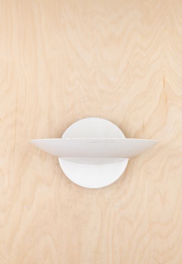 White Up Light Wall Sconce