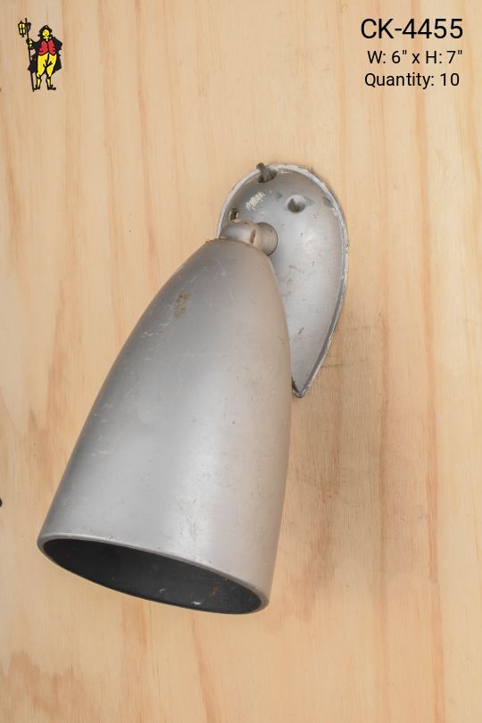 Swivel Single Bullet Reflector Wall Sconce