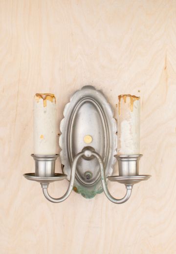 Victorian Two Candle Wall Sconce