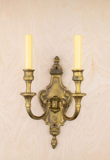 Deco Two Candle Wall Sconce