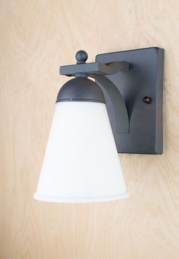 Contemporary Single Down Light Wall Sconce