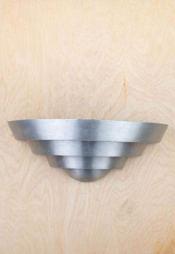 Silver Ring Pocket Wall Sconce