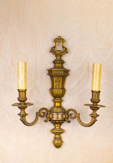 Two Candle Formal Wall Sconce