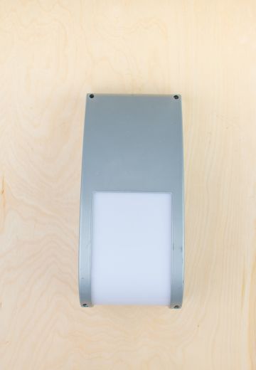 Silver Contemporary Wall Sconce