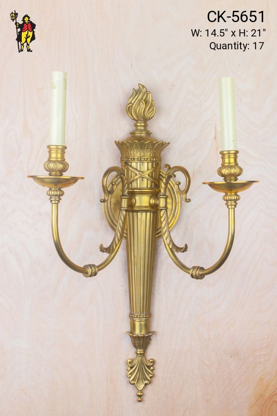 Two Light Traditional Wall Sconce