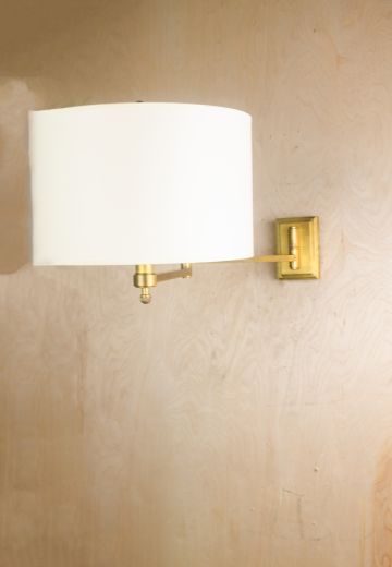 Adjustable Brass Wall Sconce