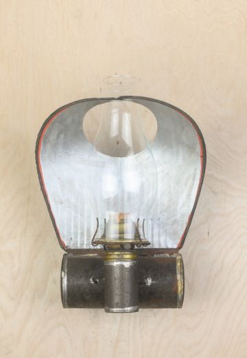 Oil Style Metal Shaded Wall Sconce