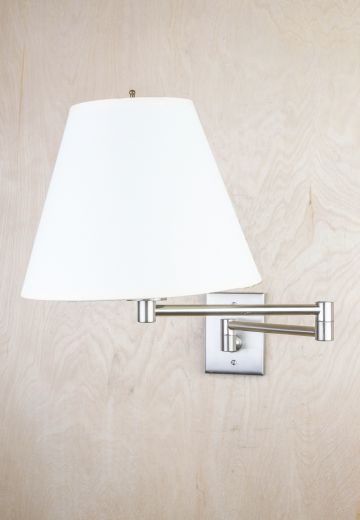 Adjustable Silver Wall Sconce