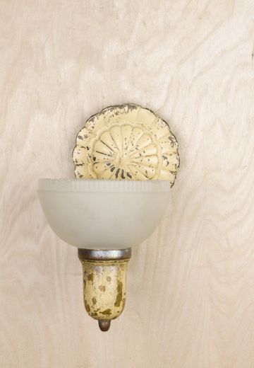One Light Mid Century Wall Sconce