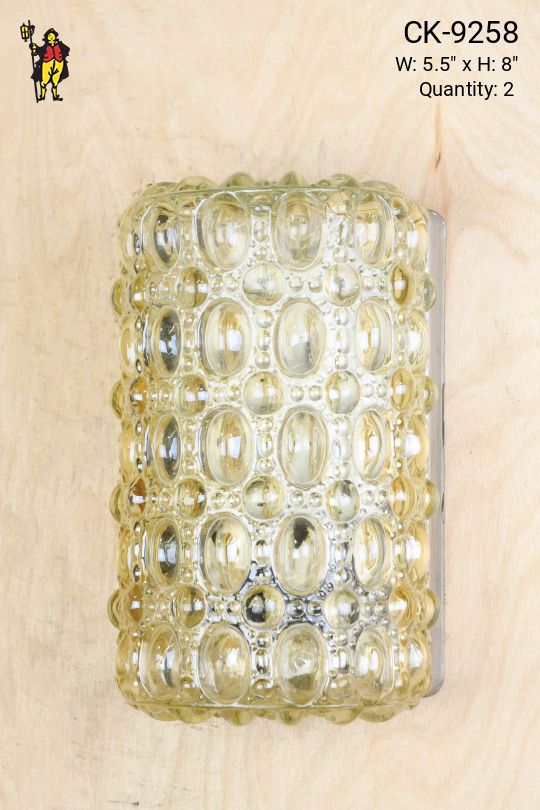 Glass Bubble Wall Sconce