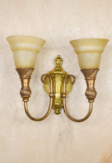 Deco Two Light Wall Sconce