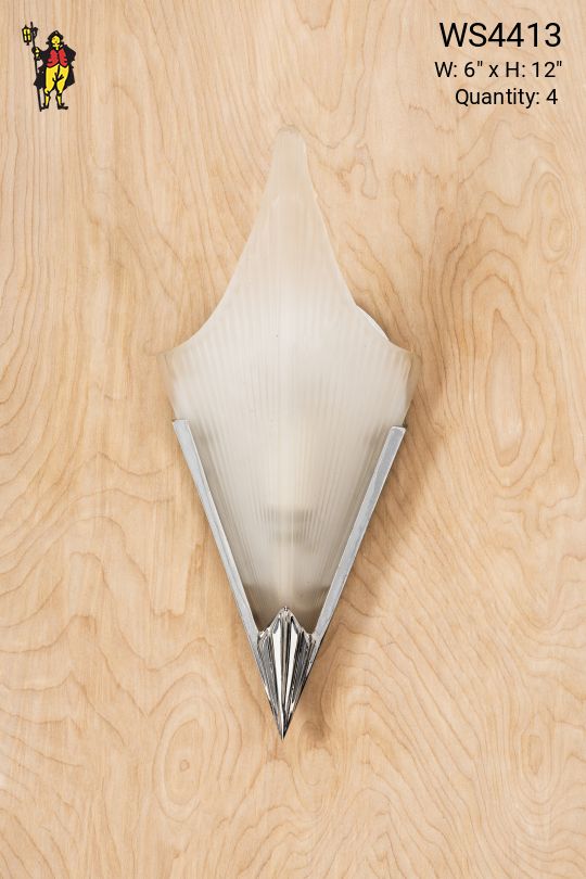 Flush Glass Wall Sconce